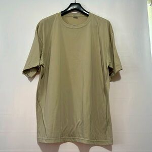 Tan. Size 3XL Vapor appeal Tee shirt NWOT